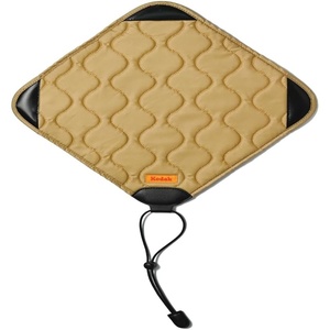 KODAK Camera Wrap Size M 31x31cm – Water-Resistant, Anti-Scratching and Dust-Free Protective Cloth for Mirrorless Camera, Compact Camera, Prime Lens (Light Grey) [ONE Item](Khaki)