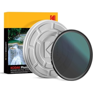 KODAK IR Neutral Density Filter ND16 Filter Stops Overexposure Reduces Depth of Field Captures Motion Reduces Infrared for Color Accuracy, Slim, Nano Multi-Coated 16-Layer Glass w/Mini Guide | 52mm(49MM)