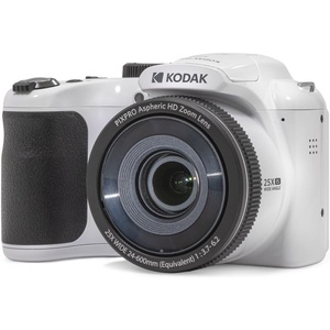 KODAK PIXPRO AZ255 16MP Digital Camera, 25x Optical Zoom, AA, OIS, Black(White)