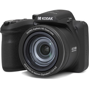 KODAK PIXPRO AZ405 20MP Digital Camera, 40x Optical Zoom, AA, OIS, Black(Black)