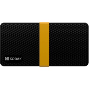 Kodak Portable SSD X200 1TB with USB-C 3.1 Gen 2 (10 Gbps)(128GB)