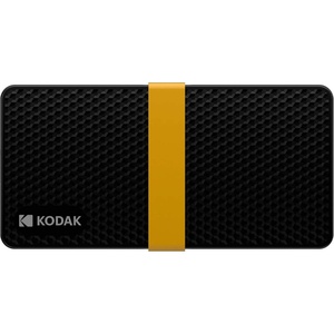 Kodak Portable SSD X200 1TB with USB-C 3.1 Gen 2 (10 Gbps)(256GB)