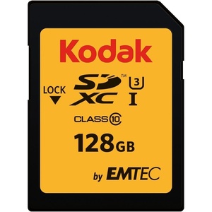 Kodak SDXC Card 64GB UHS-I U3 V30 Ultra – Up to 95MB/s Max Read Speed – Write Speed 85MB/s Max – Storage of 4K Ultra HD Videos and HD Photos – SD Card(128GB)