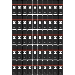 Kodak USB2.0 K100 32GB USB Flash Drive 50-Pack(Black)
