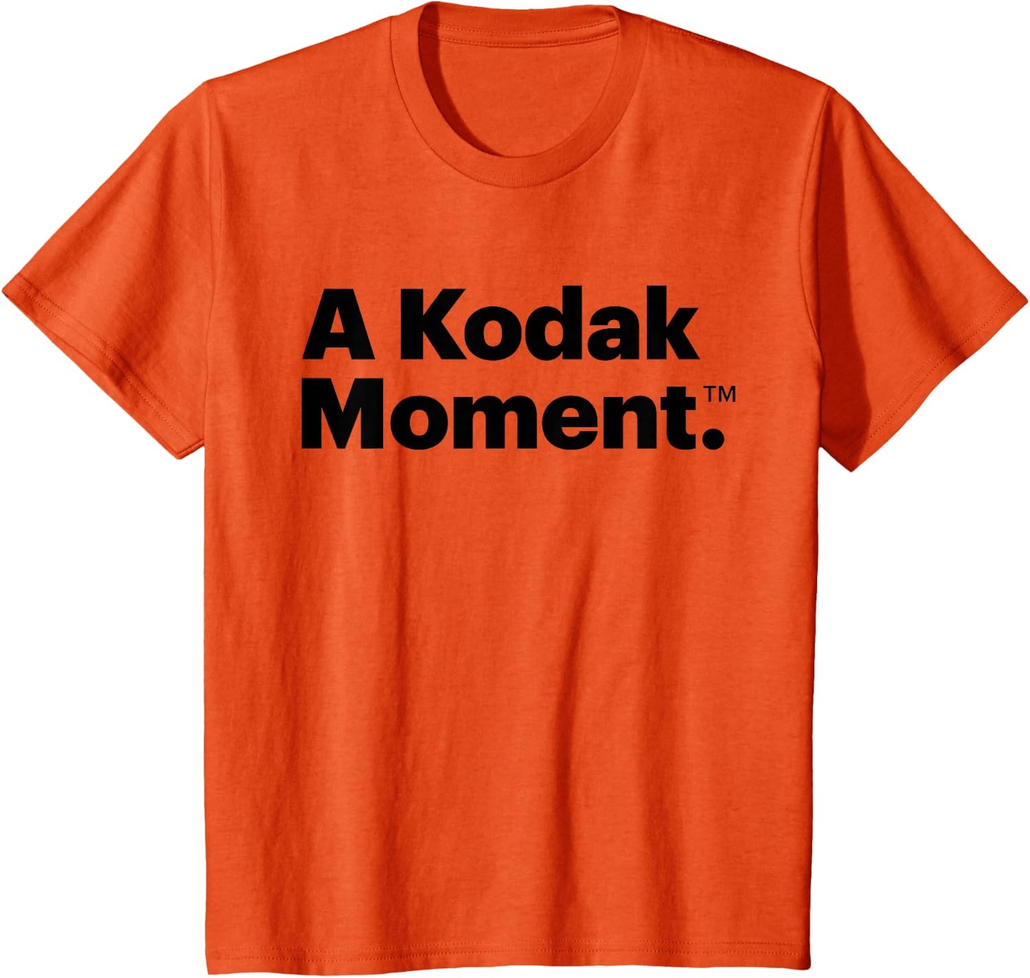 image:imageA Kodak Moment TShirtOrange