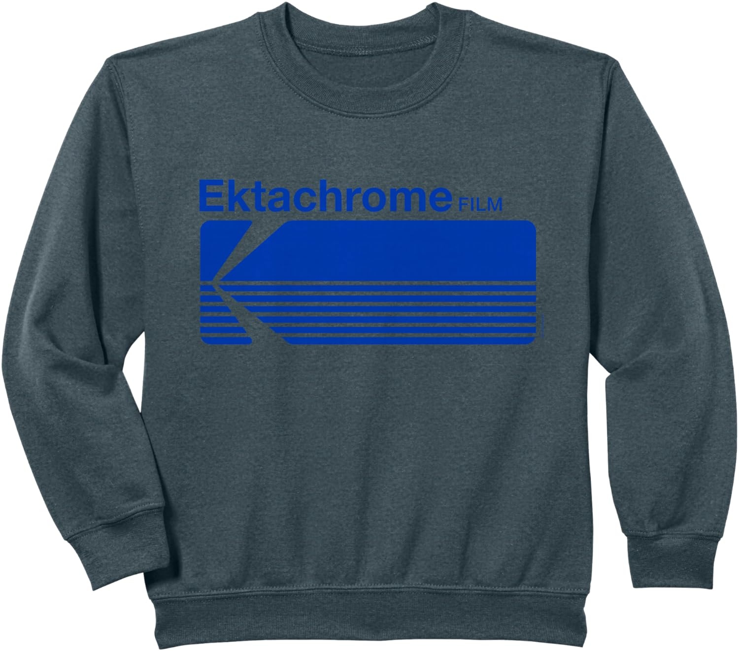 image:imageEktachrome Film Vintage Logo SweatshirtDark Heather Grey