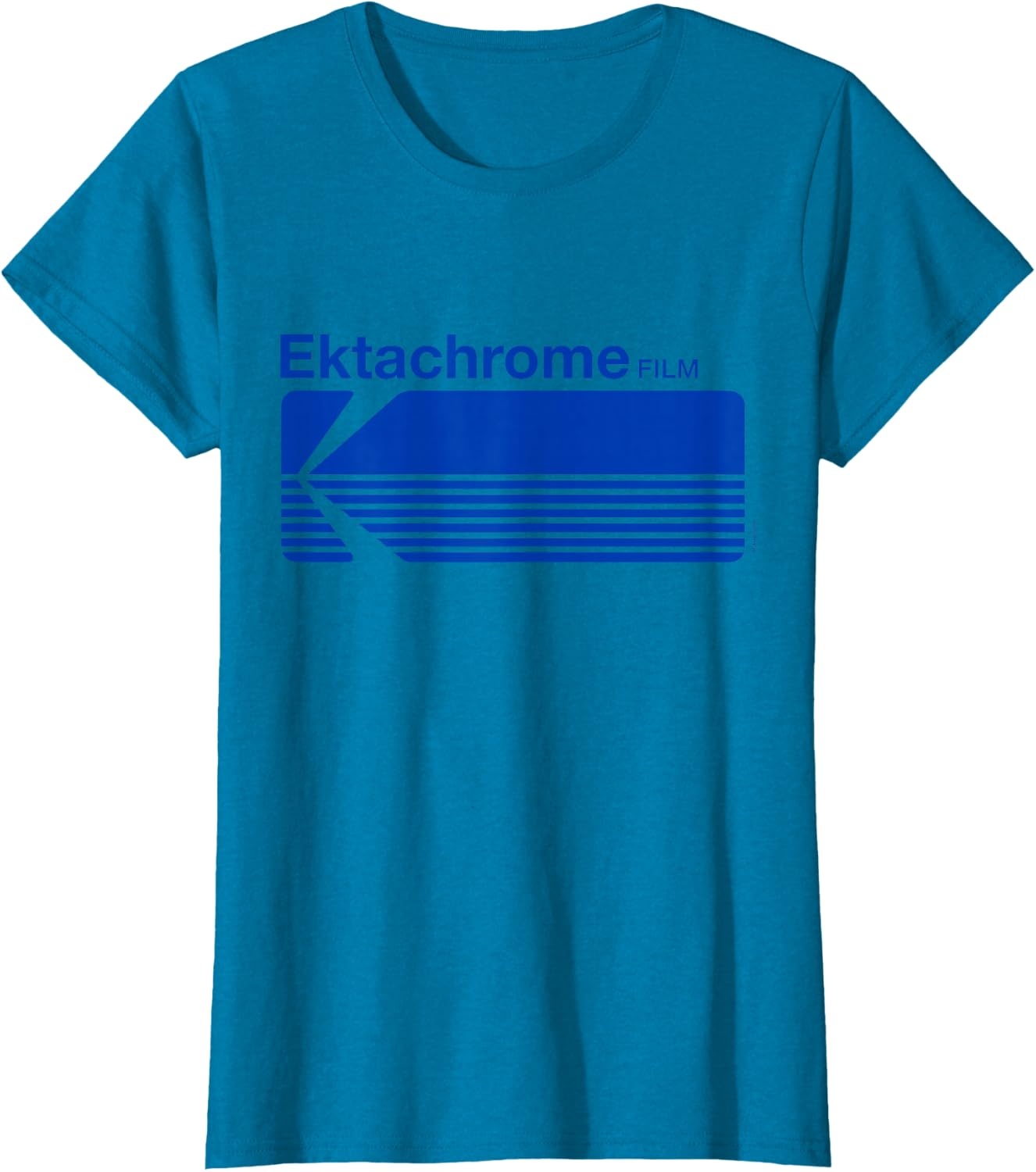 image:imageEktachrome Film Vintage Logo TShirtSapphire Blue