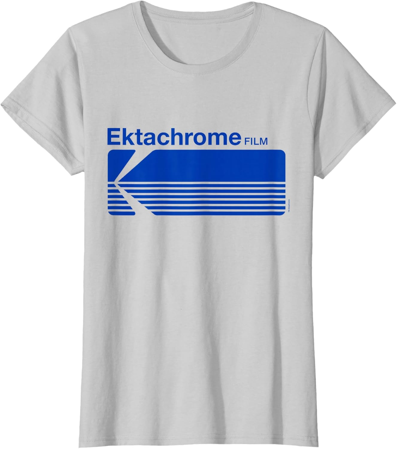 image:imageEktachrome Film Vintage Logo TShirtSilver Grey