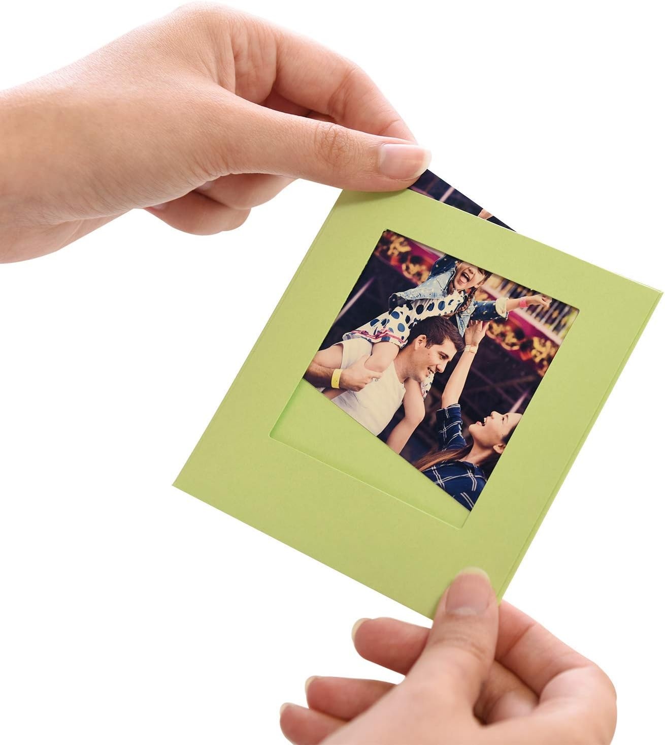 image:imageKODAK 2x3 Premium Zink Photo Paper 50 Sheets Colorful Square Hanging Photo Frames Photo Album Compatible PrintomaticBundle wFrame and Album