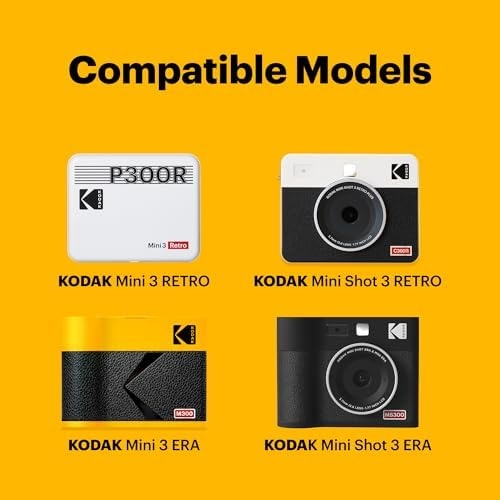 image:imageKODAK 4PASS 3x3 Cartridge Refill 60 Sheets Mini 3 amp Mini Shot 3120 Pack