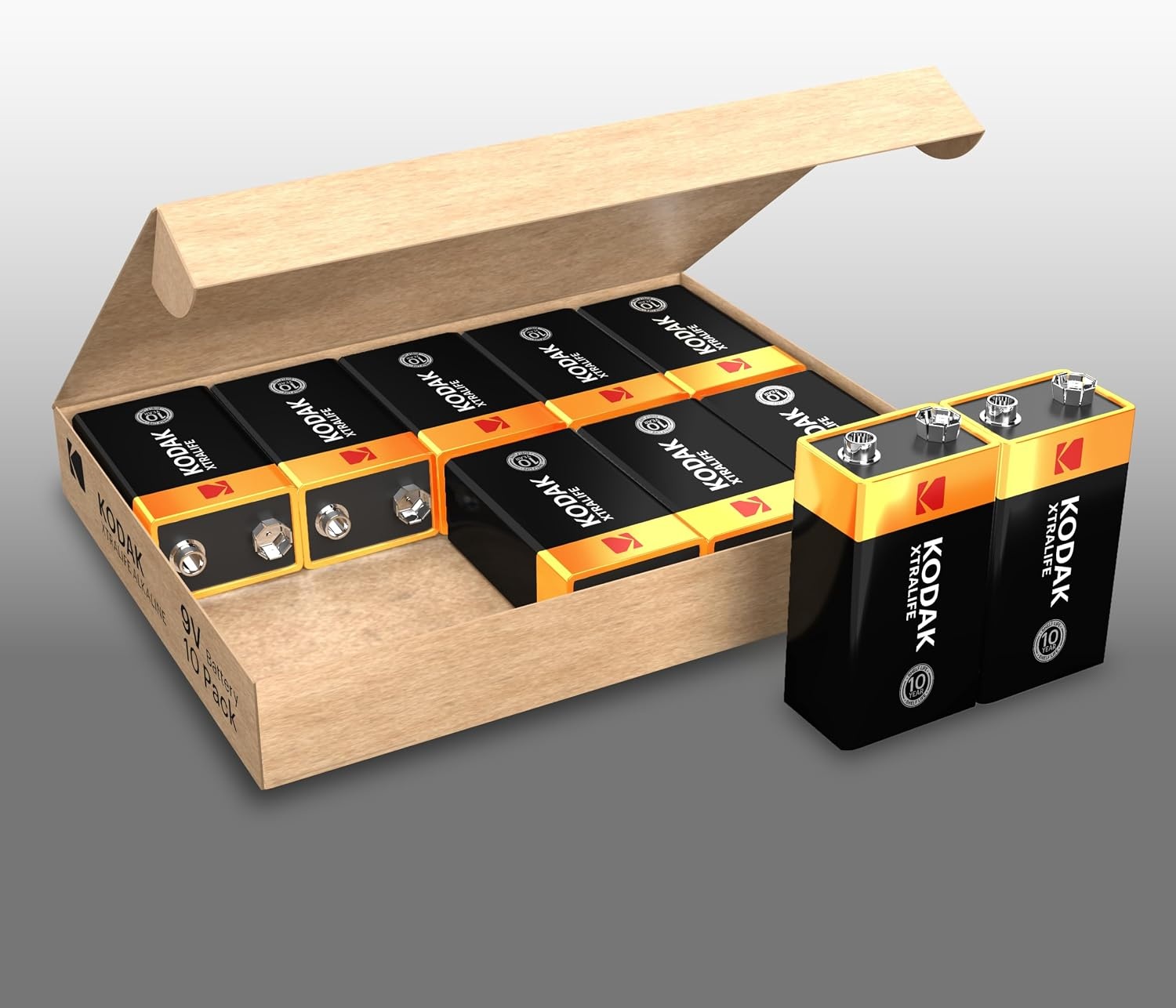 image:imageKODAK AAA Alkaline Batteries 60 Pack Triple A Battery LR03 15V10 x 9V Batteries