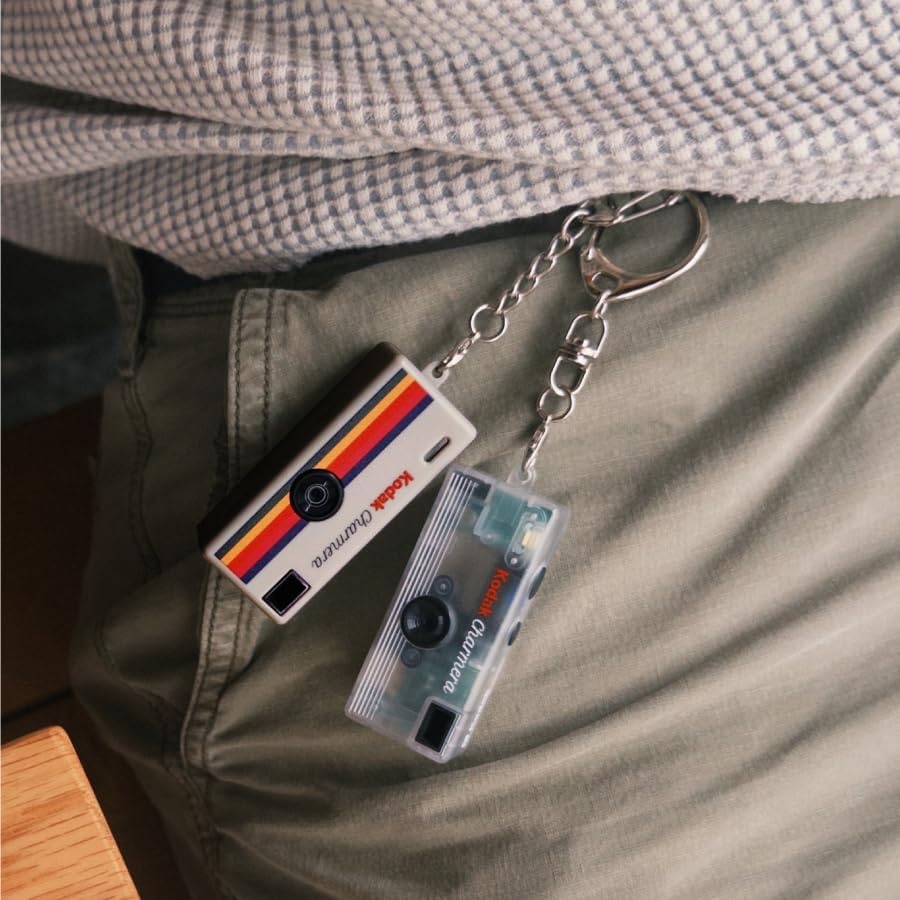 image:imageKODAK CHARMERA Keychain Digital Camera Blind Box Single Box 1PCMini CameraDigicamVideo RecordingBag Charm16 MegapixelsMicro SD Card Slotfor Beginners Teens and AdultsWhole Set