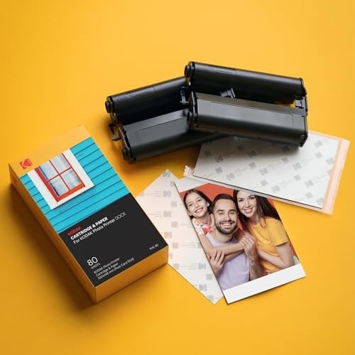image:imageKODAK Dock 4x6 Cartridge Refill 80 Sheets Dock Plus amp Dock Era160 Pack