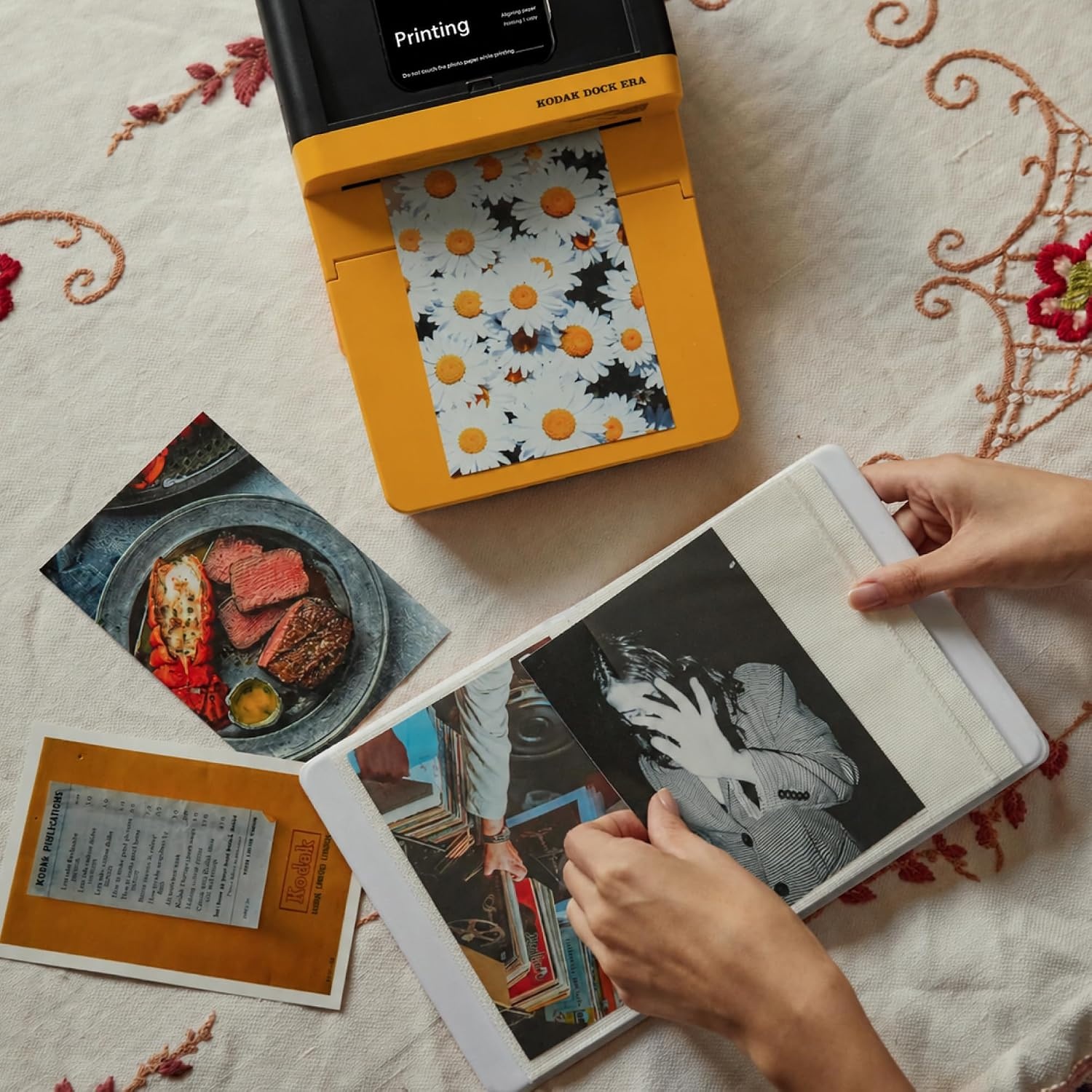 image:imageKODAK Dock ERA 4x6 Photo Printer Smartphone Docking 4PASS 50 Sheets