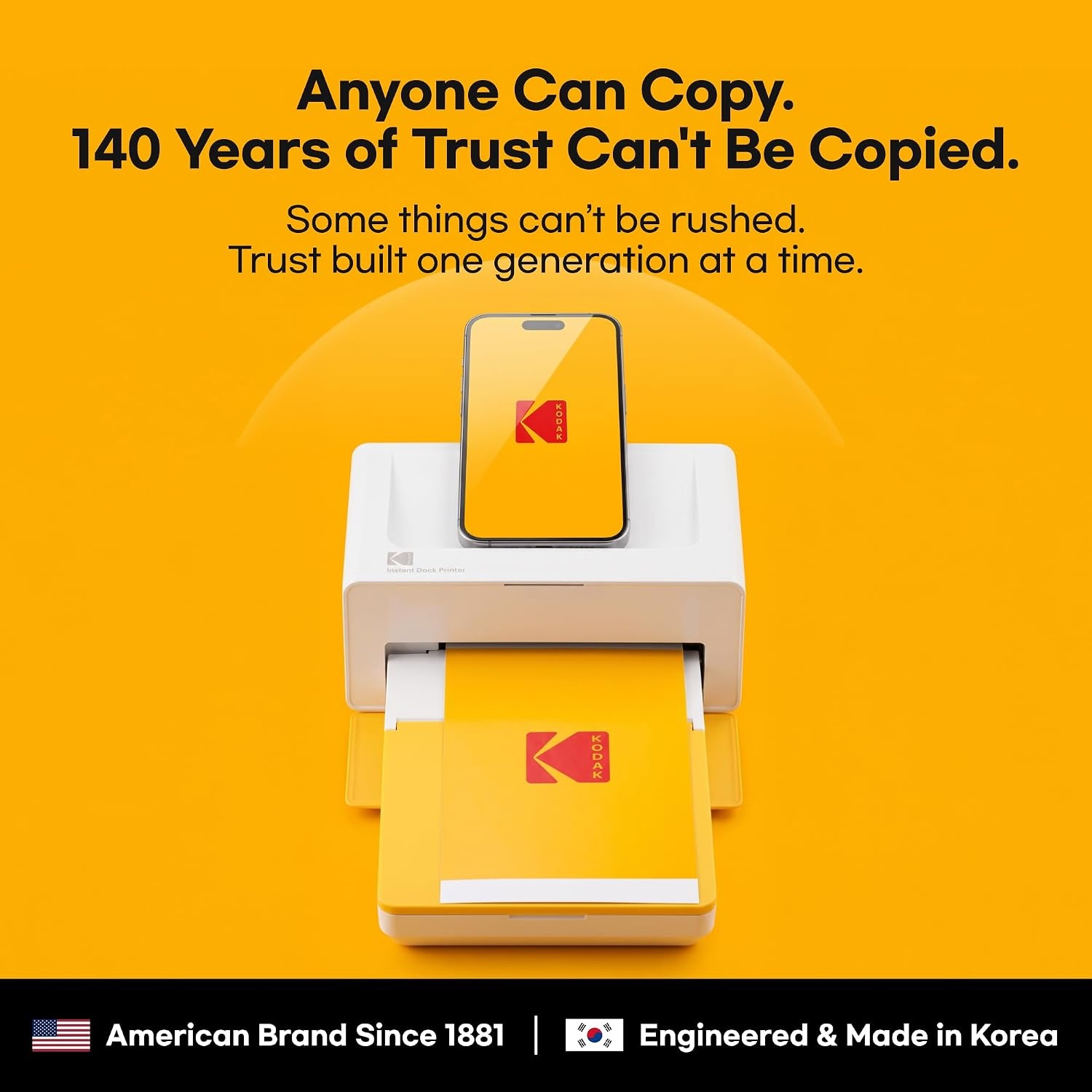 image:imageKODAK Dock Plus 4x6 Photo Printer Smartphone Docking 4PASS 50 Sheets50 Sheets