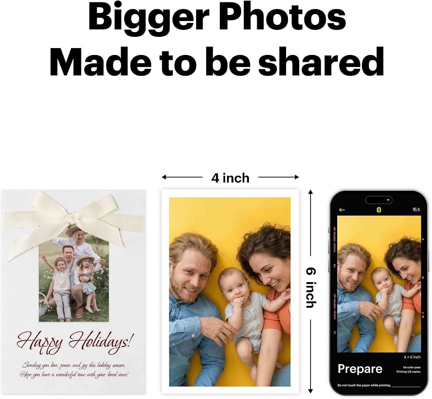 image:imageKODAK Dock Plus 4x6 Photo Printer Smartphone Docking 4PASS 50 Sheets50 Sheets Pack of 2