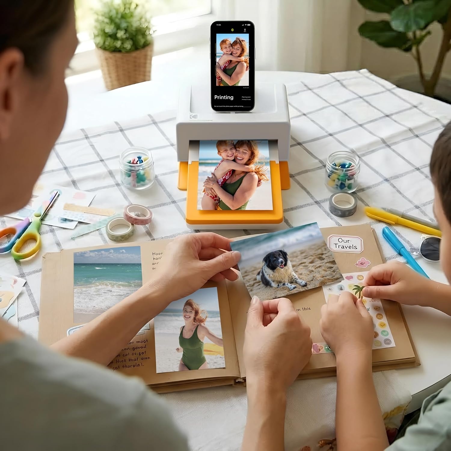 image:imageKODAK Dock Plus 4x6 Photo Printer Smartphone Docking 4PASS 50 Sheets50 Sheets Pack of 2