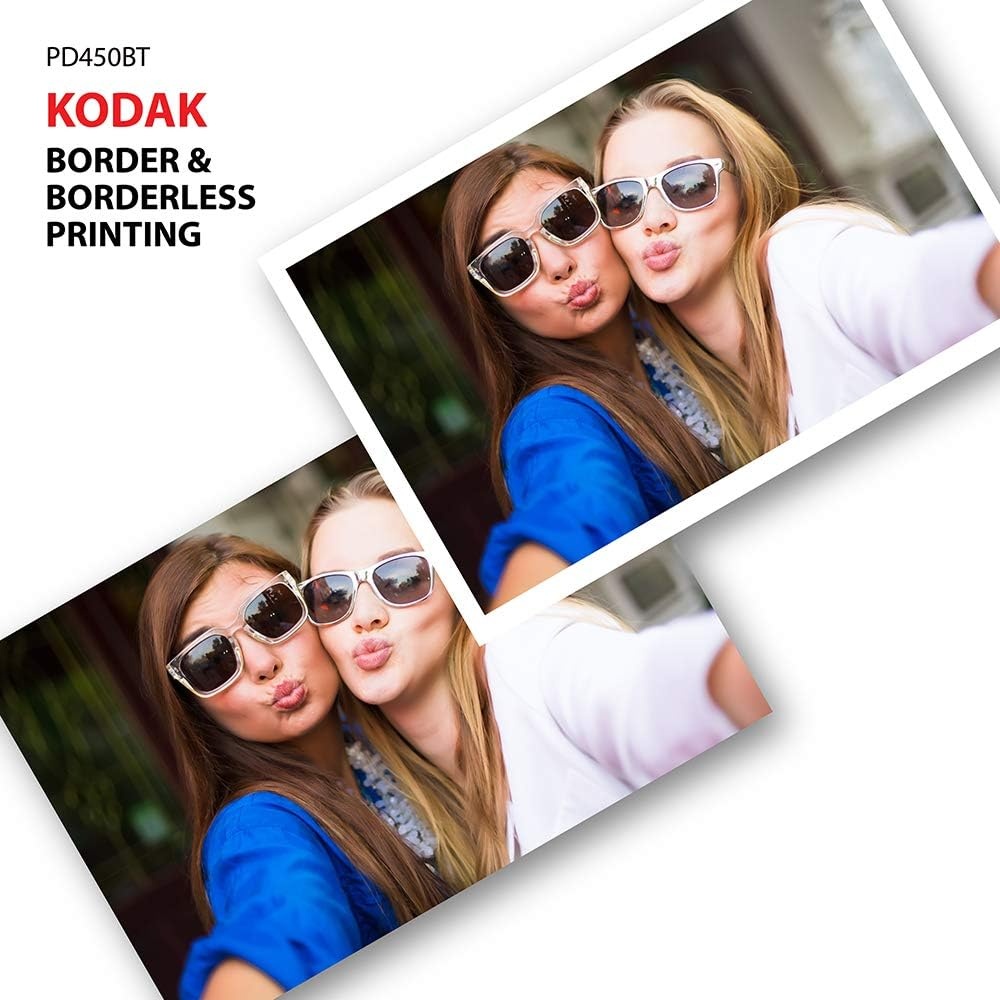 image:imageKODAK Dock Premium 4x6 Portable Instant Photo Printer 2022 Edition Bundled with 120 Sheets Full Color Photos 4Pass amp Lamination Process Compatible with iOS Android and Bluetooth DevicesBluetooth Edition 130 Sheets