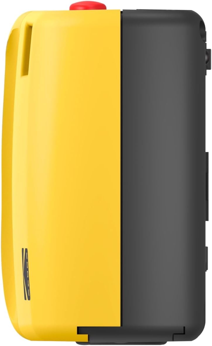 image:imageKODAK EC35 35mm Film Camera 35mm Reusable FocusFree Builtin Flash Slide Cover Beginner Friendly Film amp AA Battery are not Included Single Avocado GreenButter Yellow
