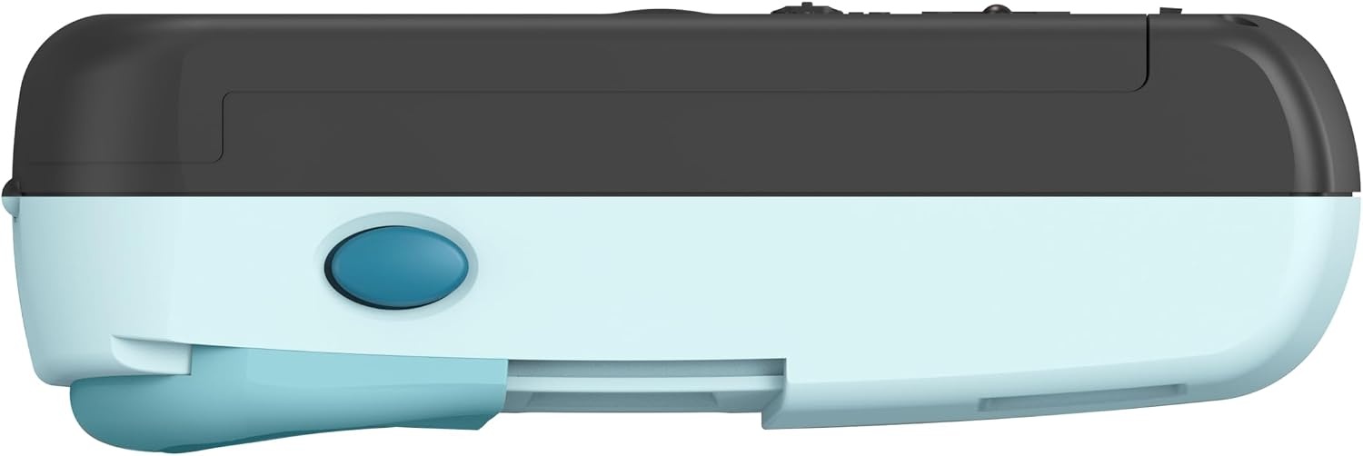 image:imageKODAK EC35 35mm Film Camera 35mm Reusable FocusFree Builtin Flash Slide Cover Beginner Friendly Film amp AA Battery are not Included Single Avocado GreenPowder Blue