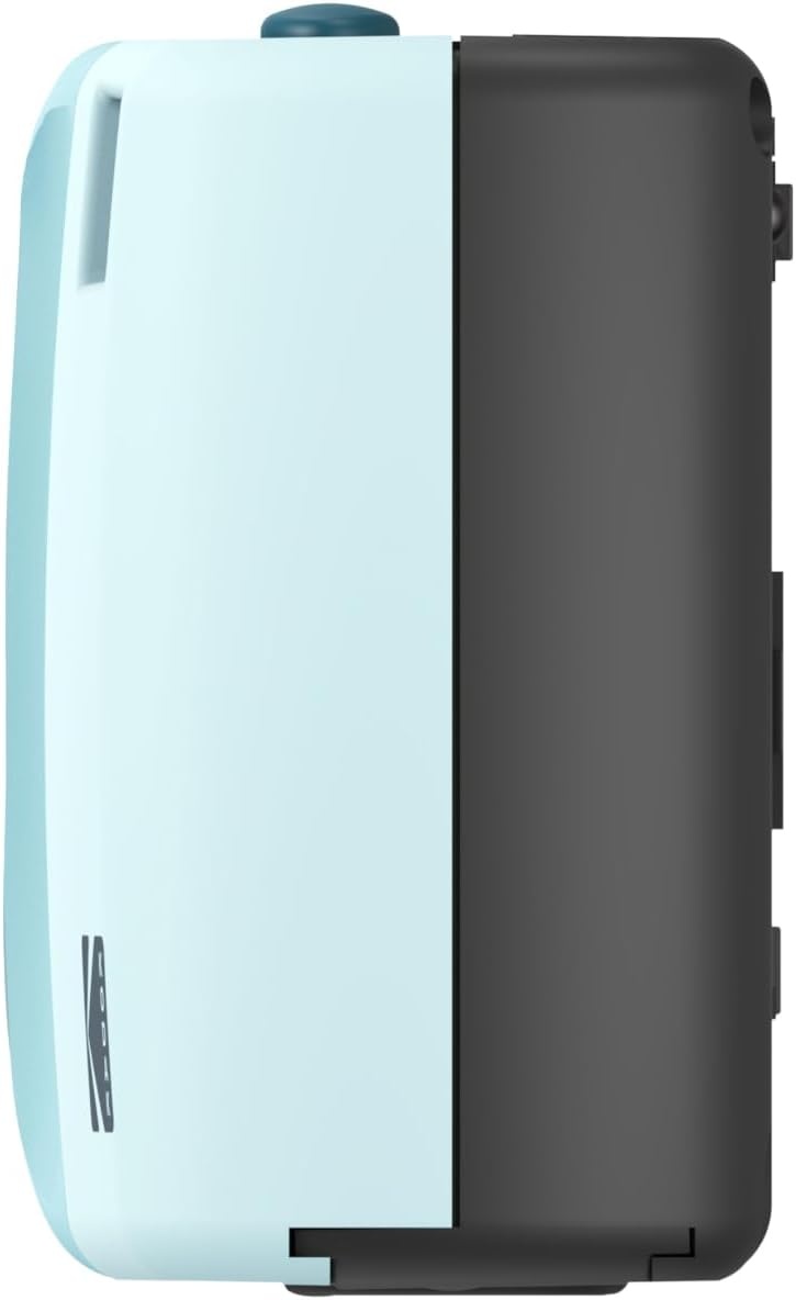 image:imageKODAK EC35 35mm Film Camera 35mm Reusable FocusFree Builtin Flash Slide Cover Beginner Friendly Film amp AA Battery are not Included Single Avocado GreenPowder Blue