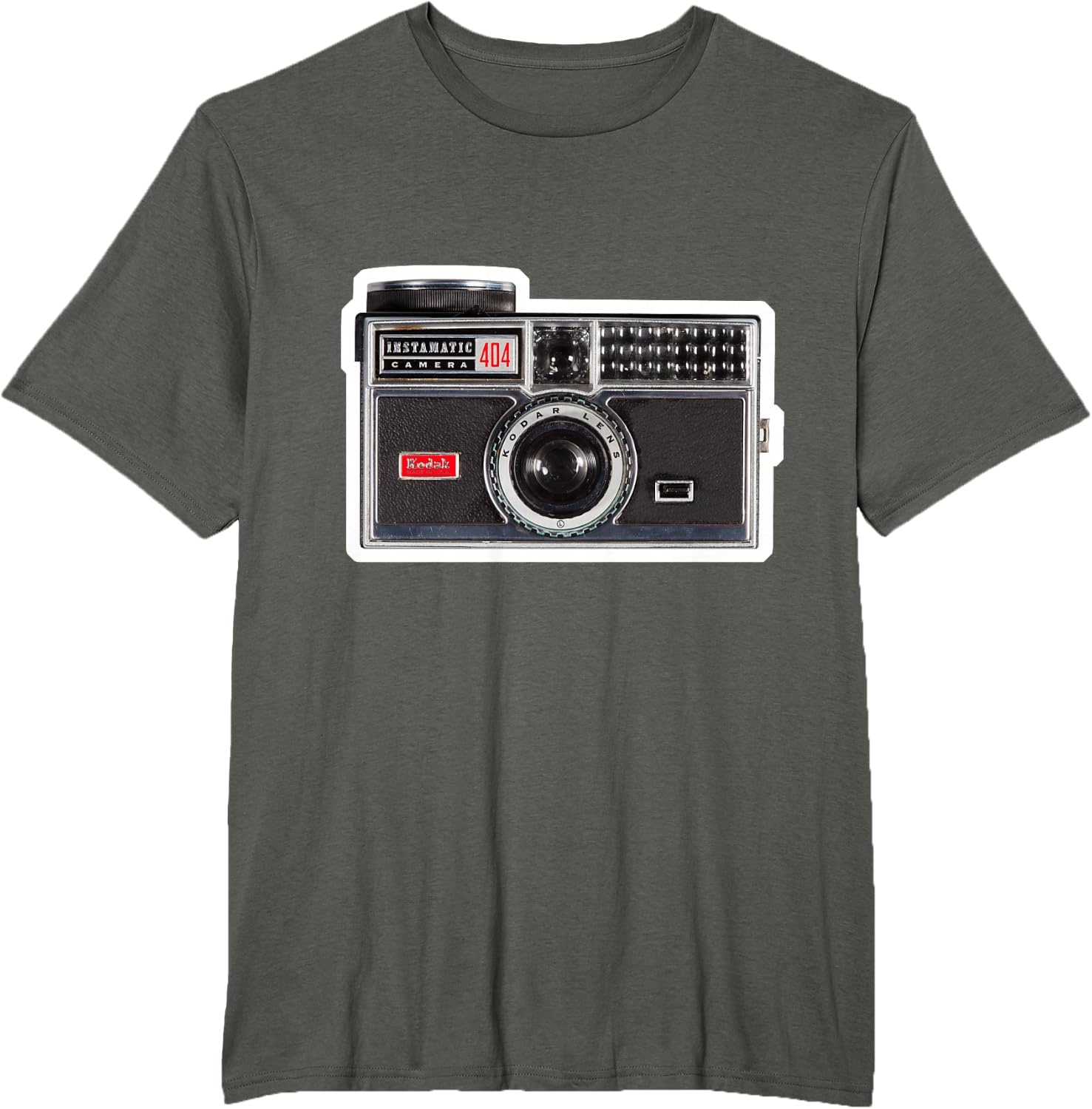 image:imageKODAK INSTAMATIC Camera Design TShirtAsphalt Grey