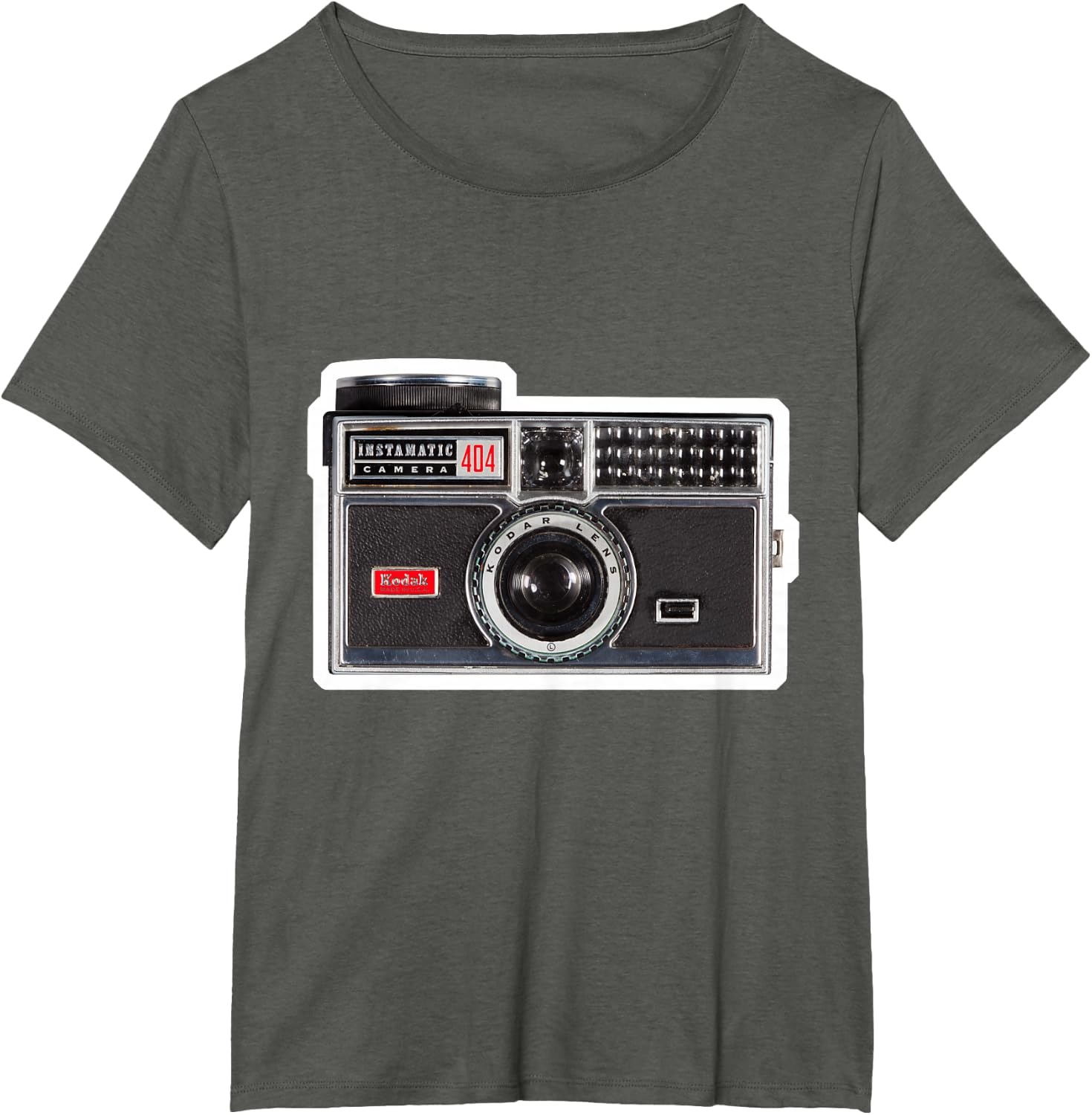 image:imageKODAK INSTAMATIC Camera Design TShirtAsphalt Grey