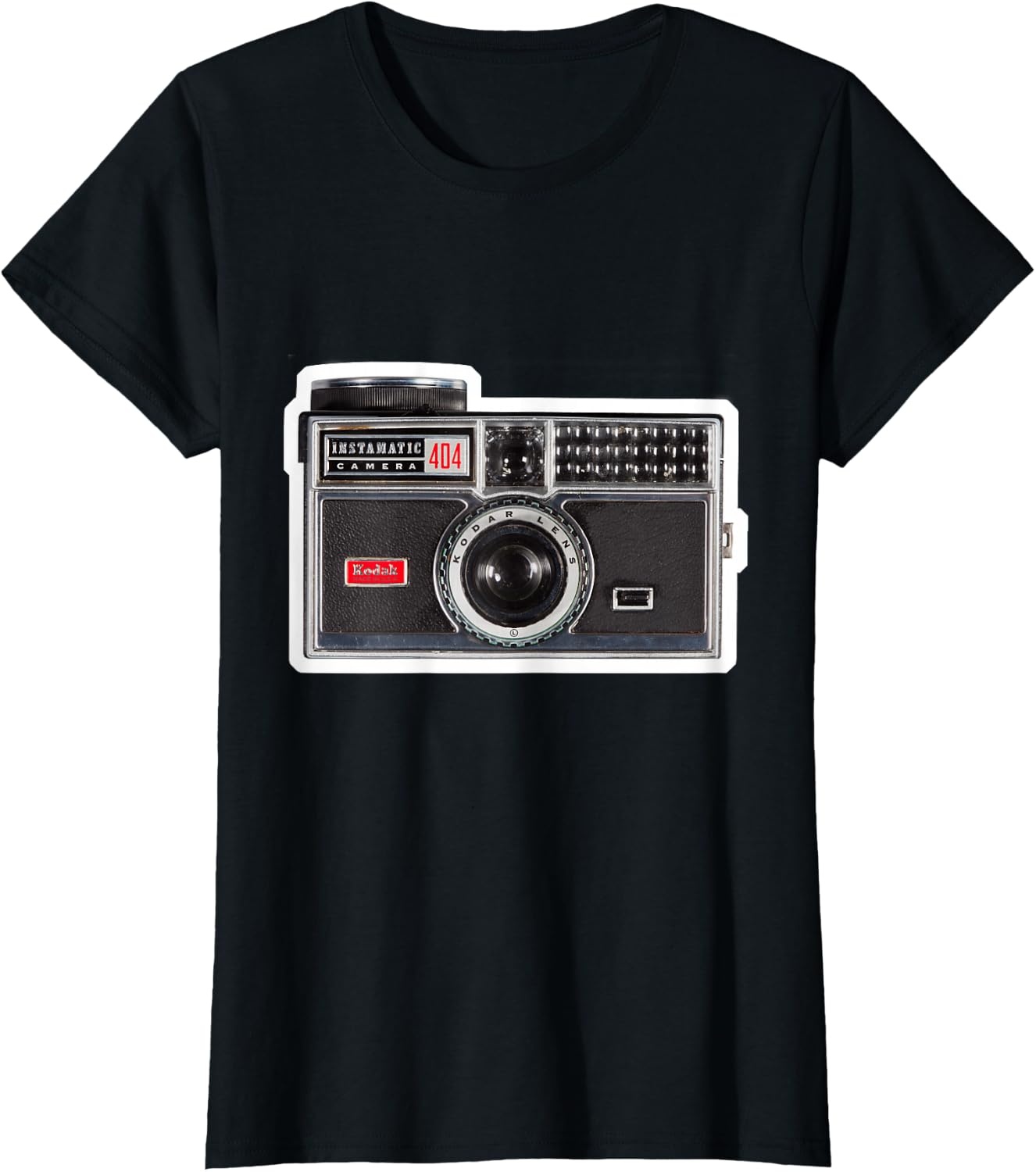 image:imageKODAK INSTAMATIC Camera Design TShirtBlack