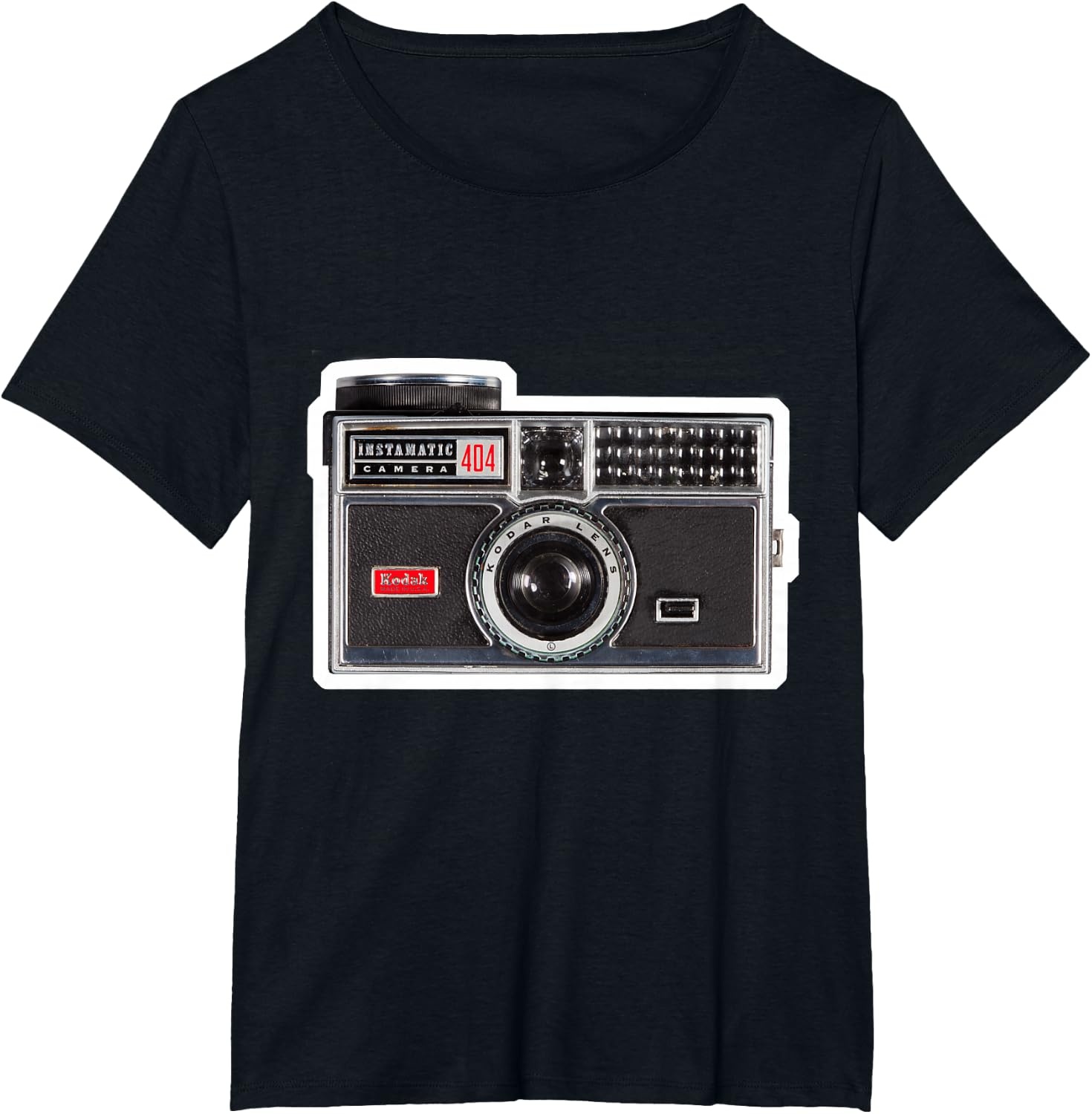 image:imageKODAK INSTAMATIC Camera Design TShirtBlack