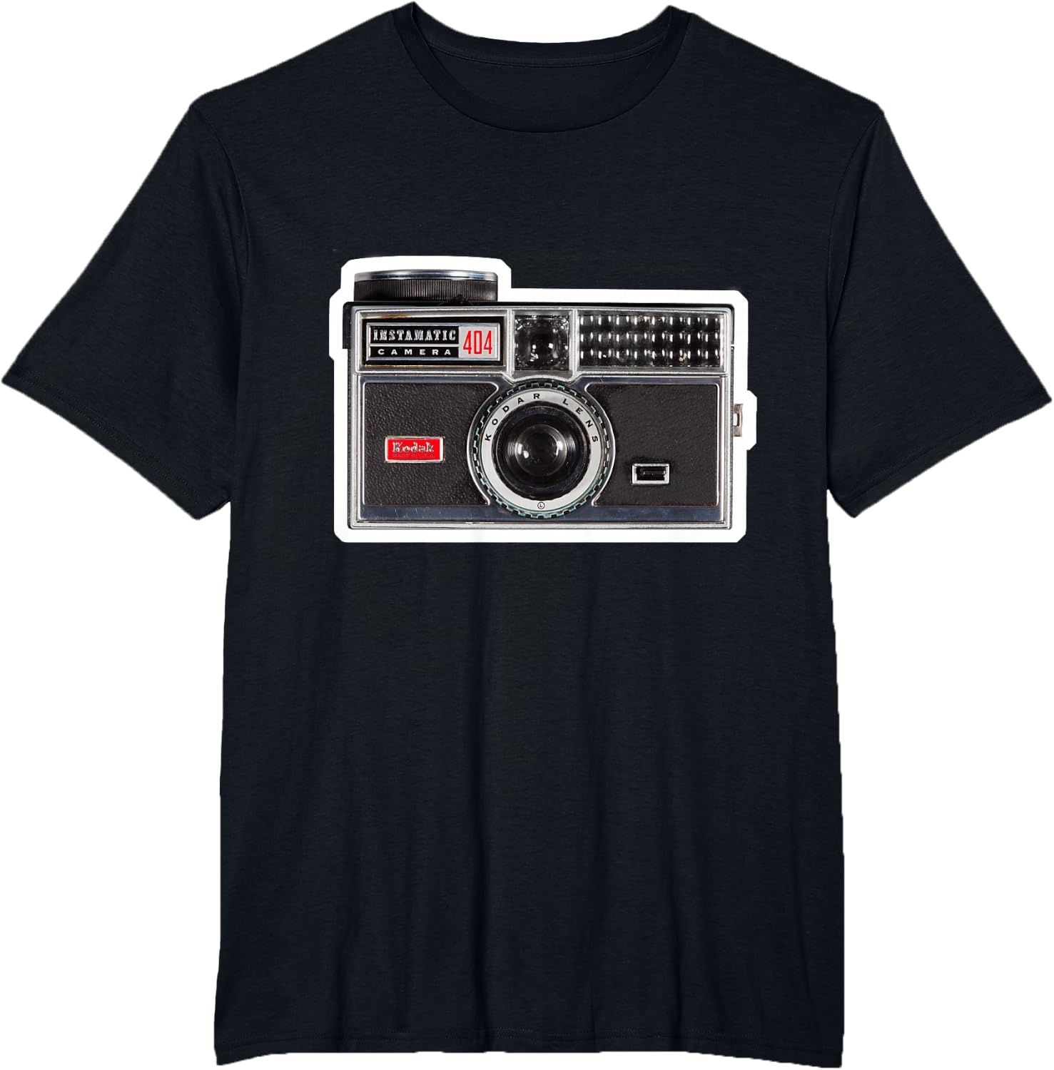 image:imageKODAK INSTAMATIC Camera Design TShirtBlack