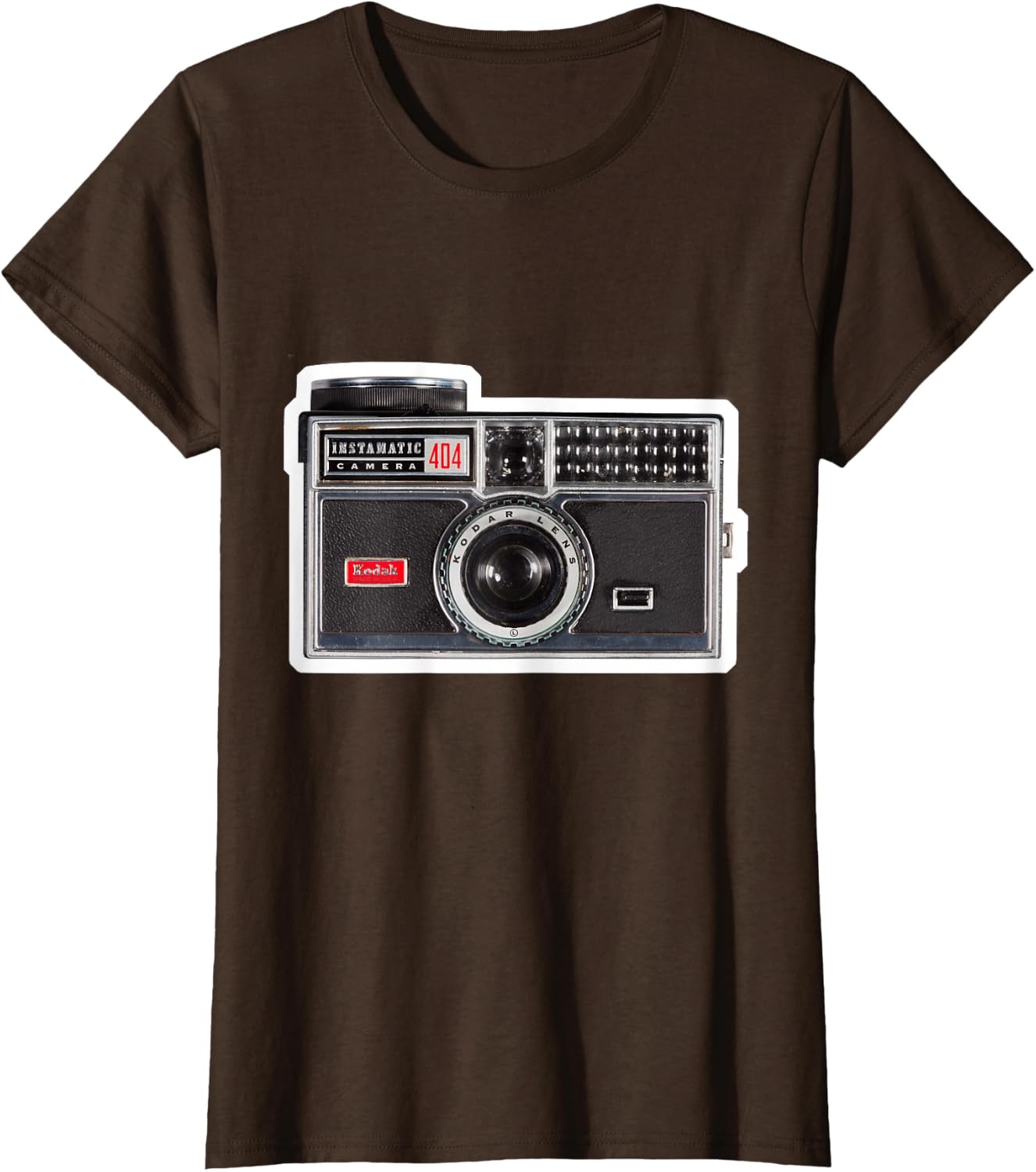image:imageKODAK INSTAMATIC Camera Design TShirtBrown