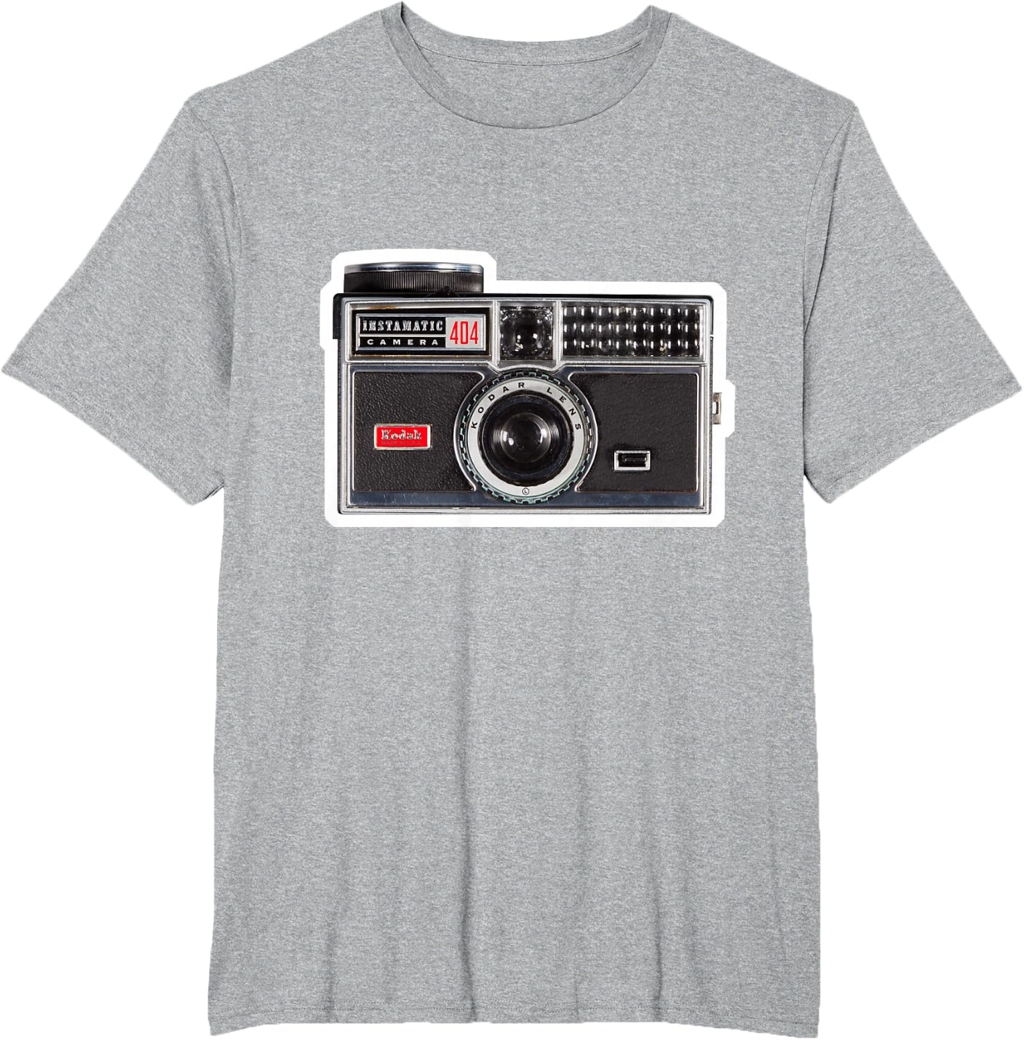 image:imageKODAK INSTAMATIC Camera Design TShirtHeather Grey