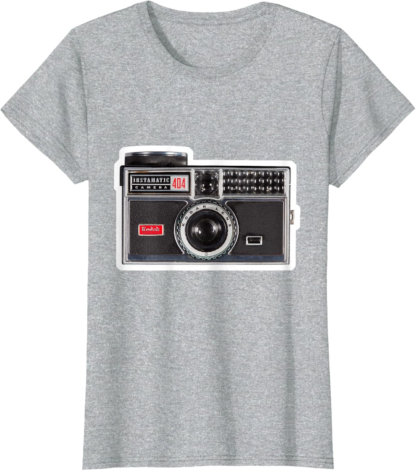 image:imageKODAK INSTAMATIC Camera Design TShirtHeather Grey