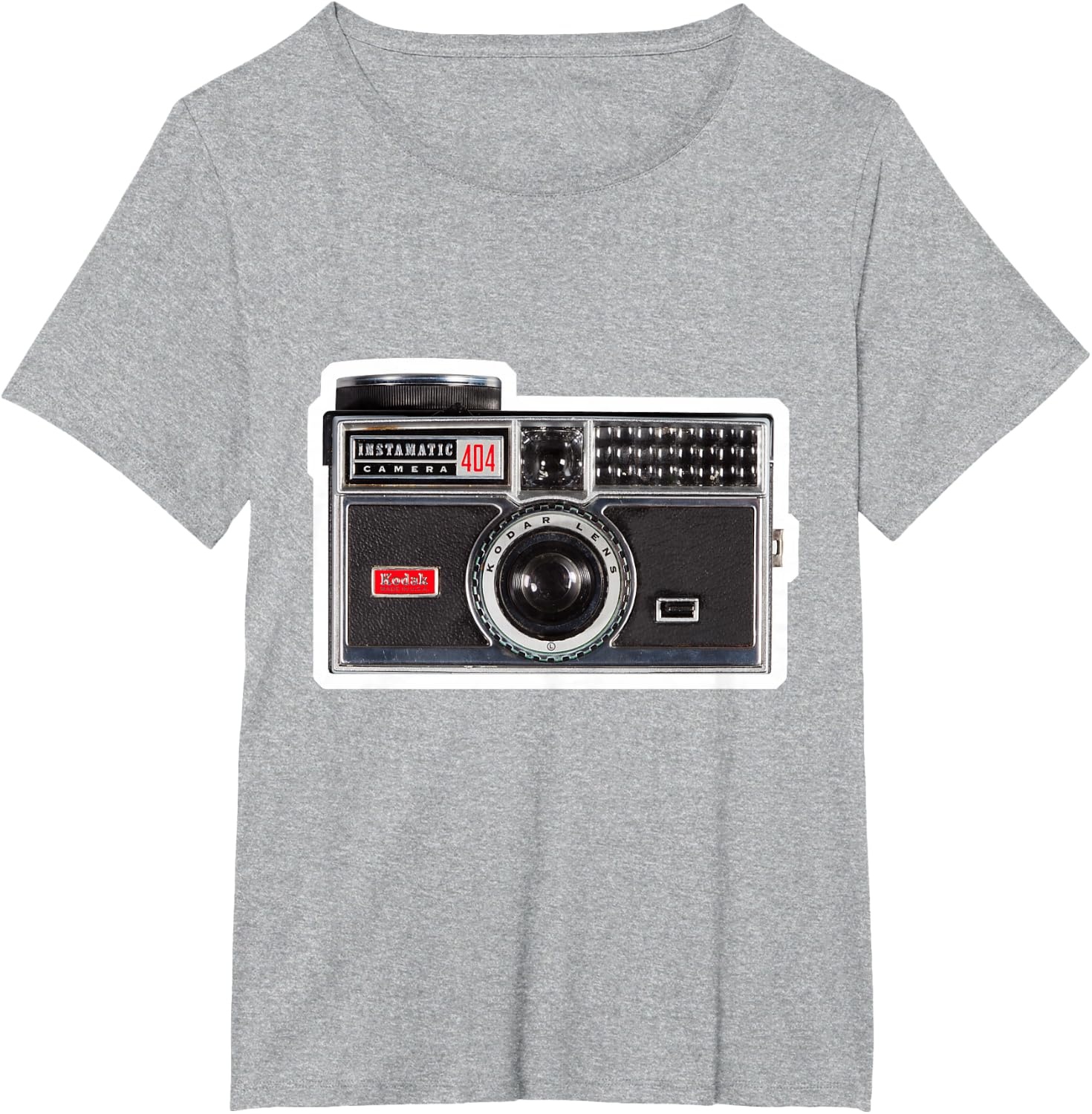 image:imageKODAK INSTAMATIC Camera Design TShirtHeather Grey