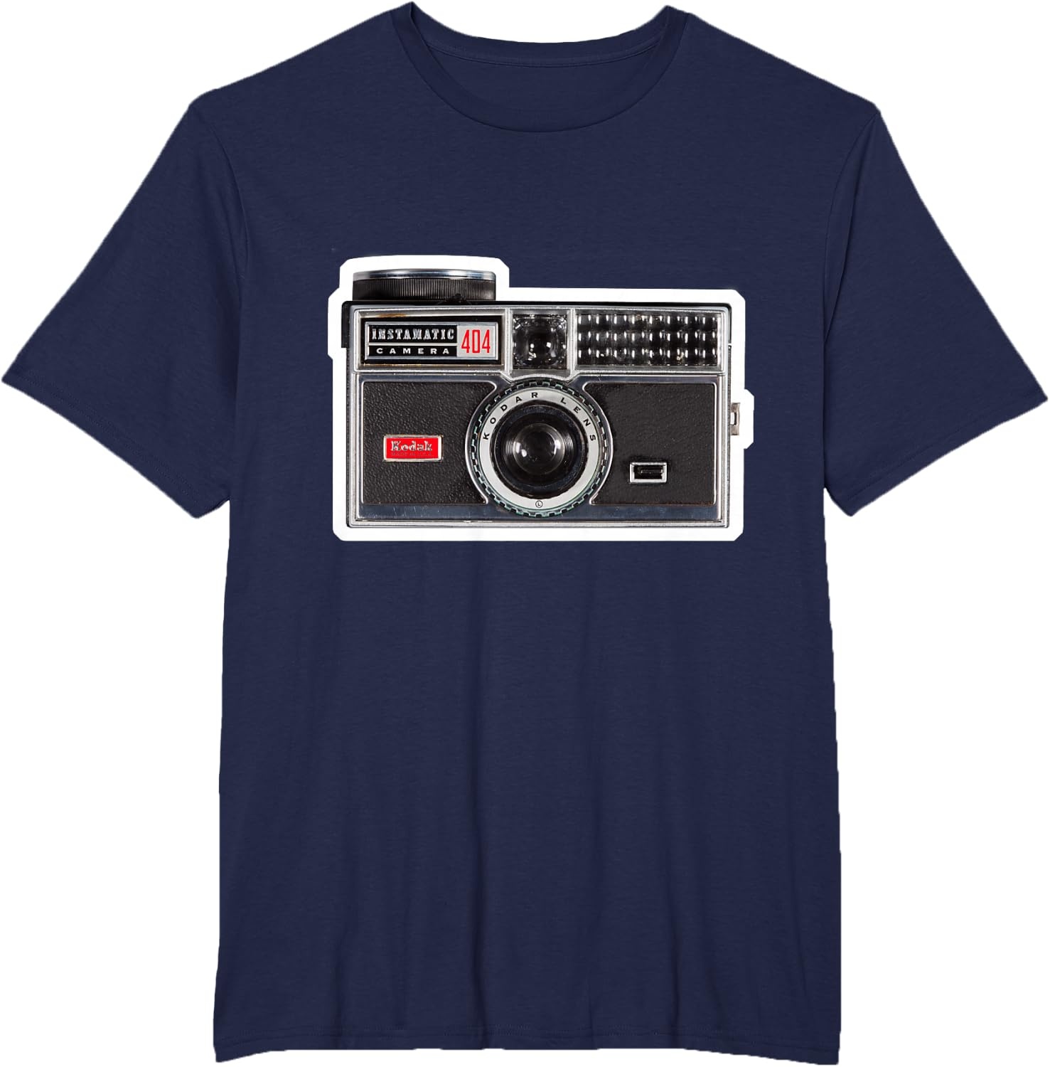 image:imageKODAK INSTAMATIC Camera Design TShirtNavy Blue