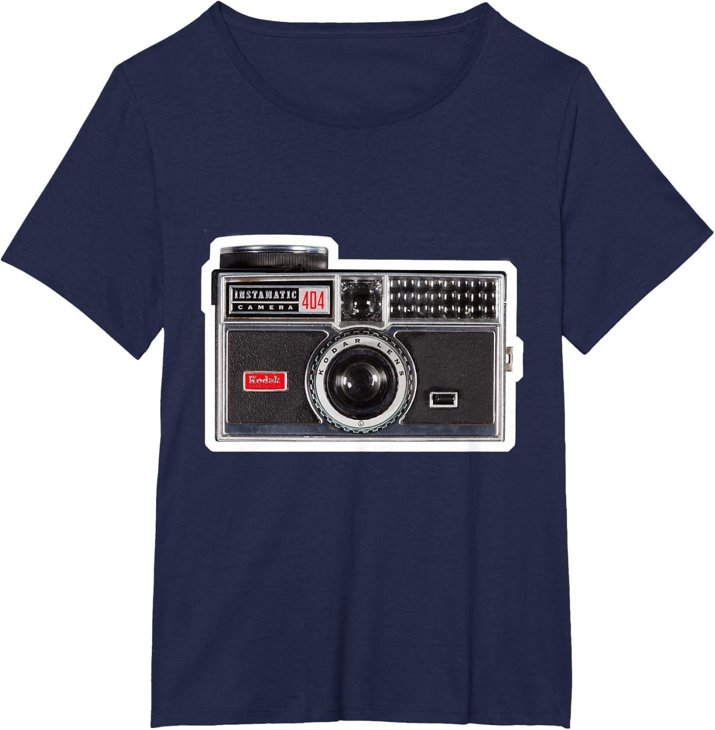 image:imageKODAK INSTAMATIC Camera Design TShirtNavy Blue