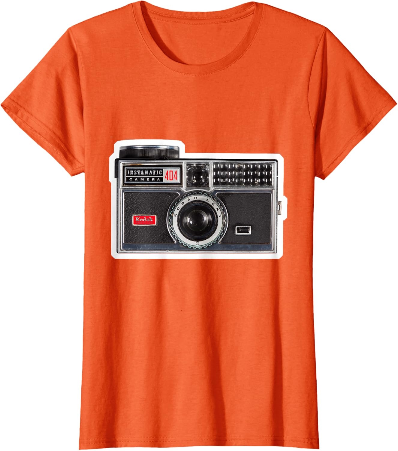 image:imageKODAK INSTAMATIC Camera Design TShirtOrange