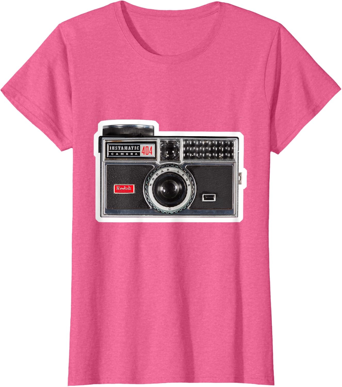 image:imageKODAK INSTAMATIC Camera Design TShirtPink Heather