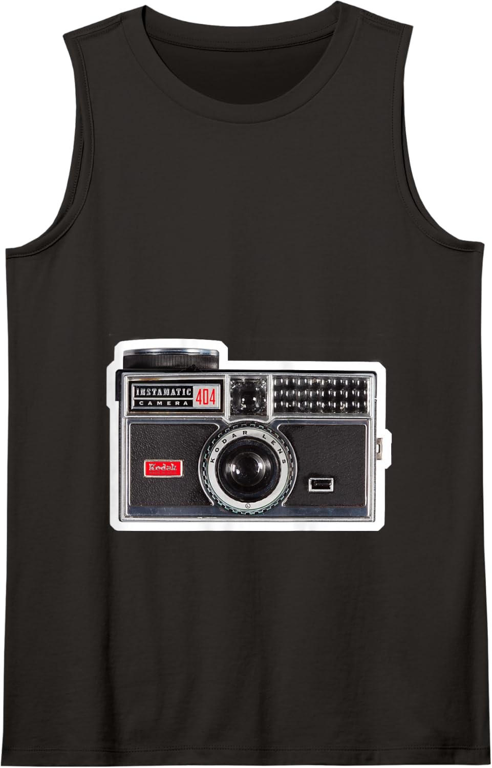 image:imageKODAK INSTAMATIC Camera Design Tank TopBlack