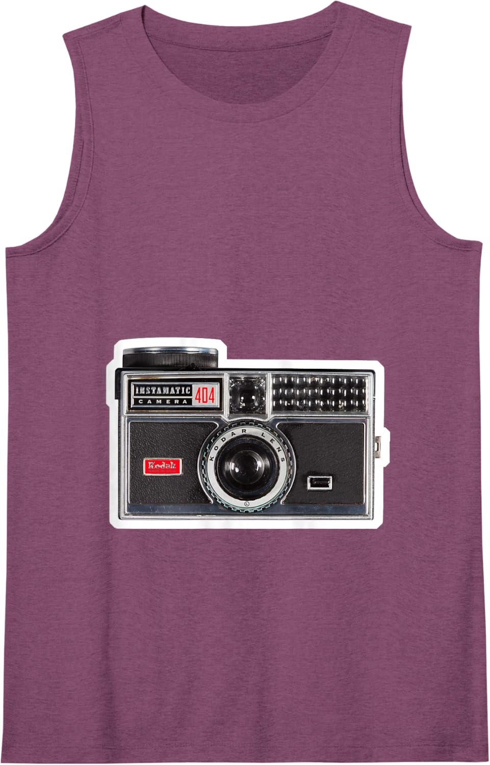 image:imageKODAK INSTAMATIC Camera Design Tank TopPurple