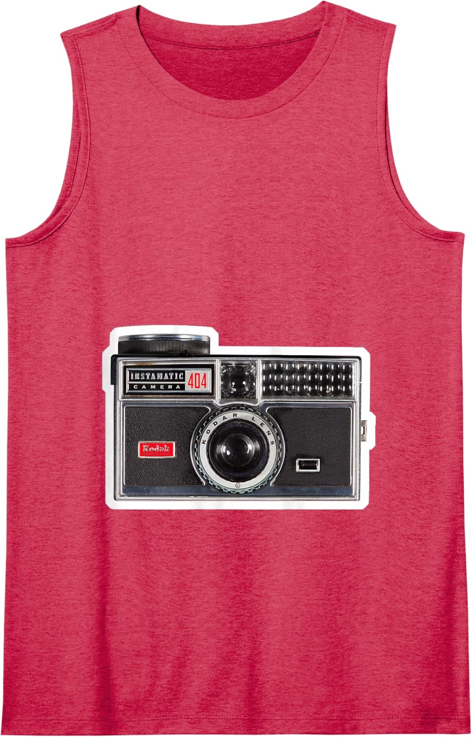 image:imageKODAK INSTAMATIC Camera Design Tank TopRed
