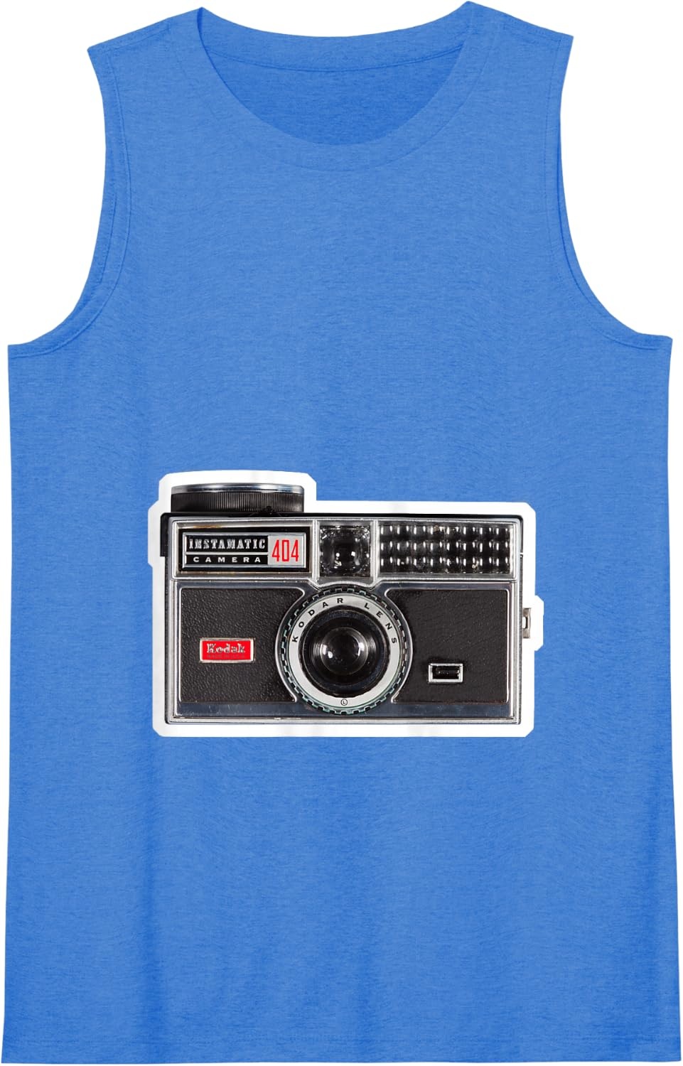 image:imageKODAK INSTAMATIC Camera Design Tank TopRoyal Blue