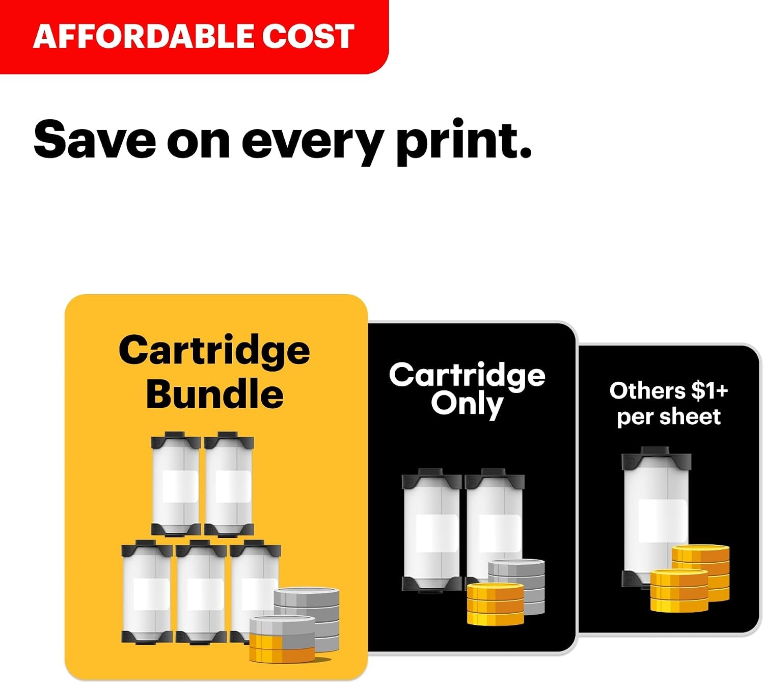 image:imageKODAK Label Maker Machine 12 Refills Bundle Bluetooth YellowWhite