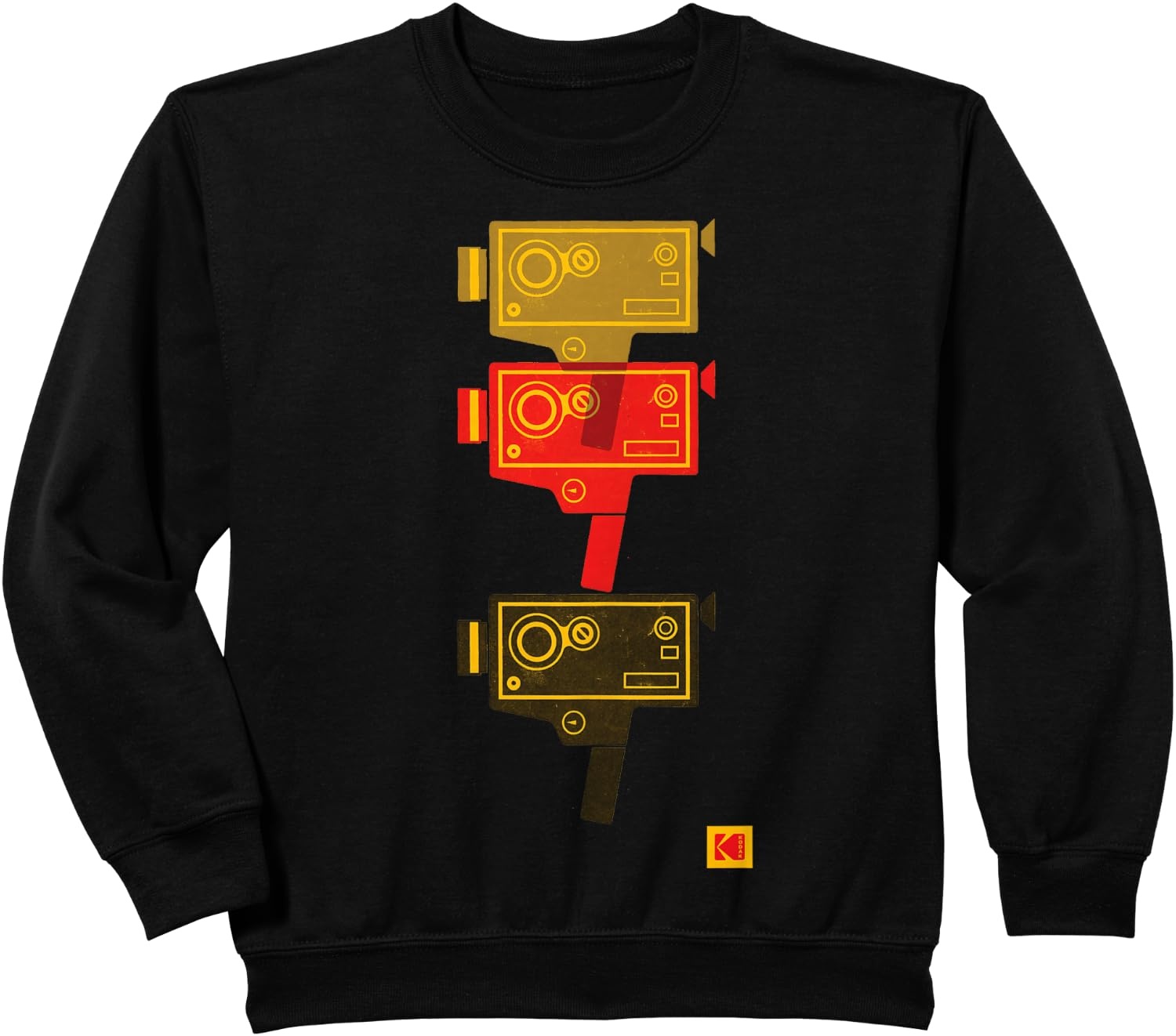 image:imageKODAK M7 Movie Camera Art SweatshirtBlack