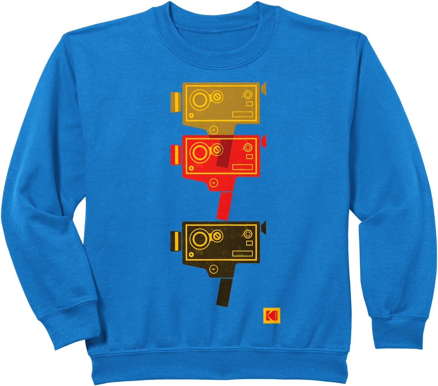 image:imageKODAK M7 Movie Camera Art SweatshirtRoyal Blue