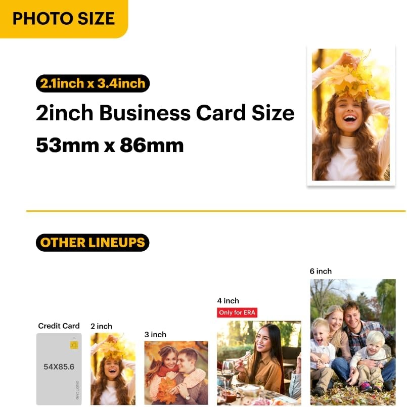 image:imageKODAK Mini 2 Retro 2x3 Portable Photo Printer 4PASS 38 Sheets WhiteYellow