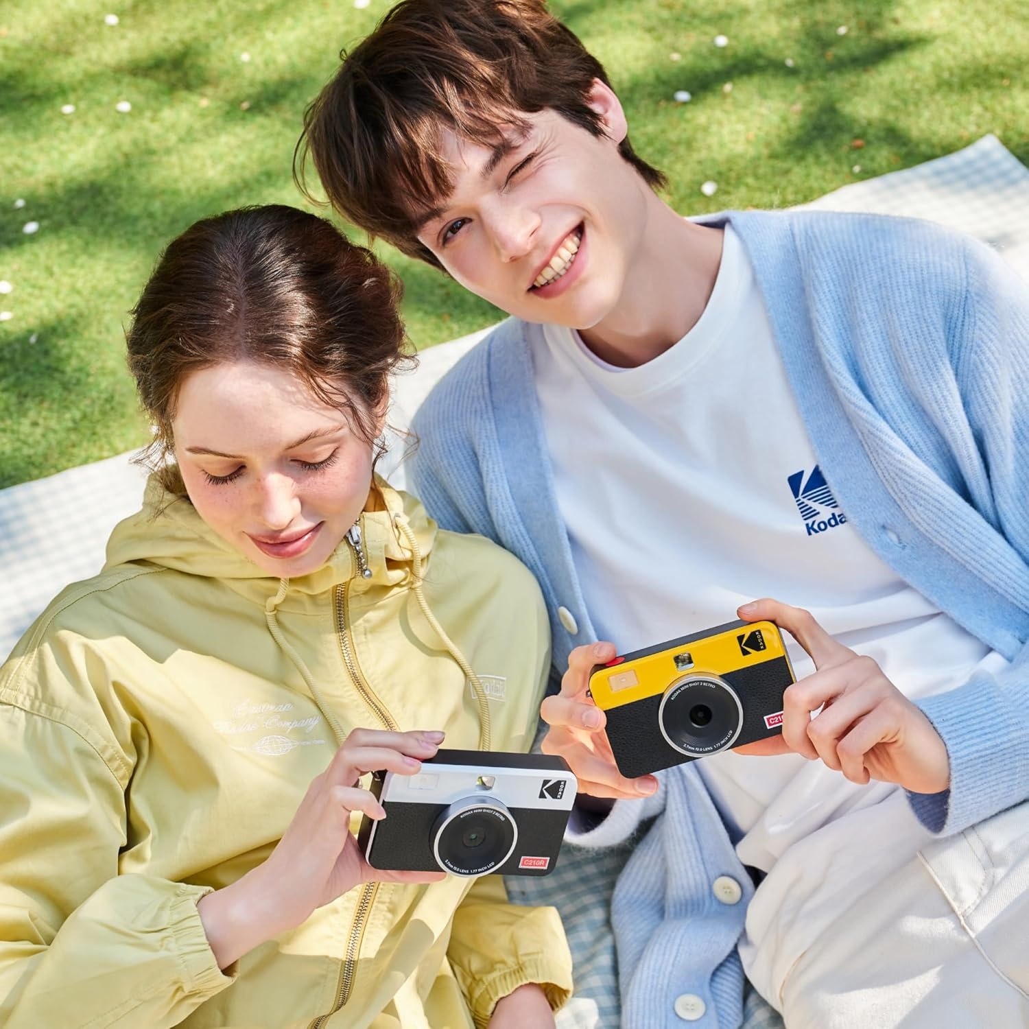 image:imageKODAK Mini Shot 2 Retro 2x3 Instant Camera Photo Printer 38 Sheet YellowYellow
