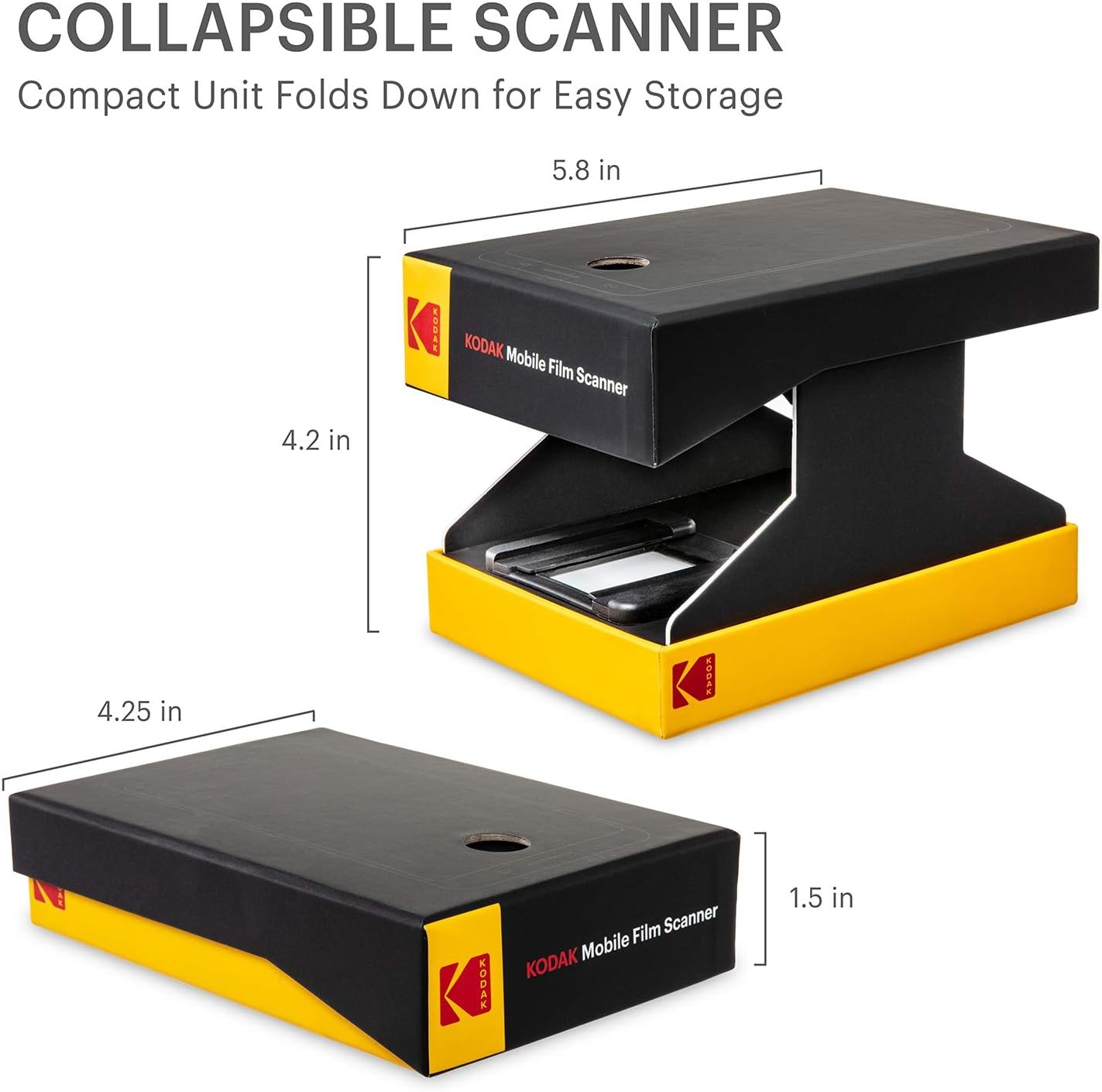 image:imageKODAK Mobile Film Scanner 35mm Negative Scanner amp Slide Viewer AppBased