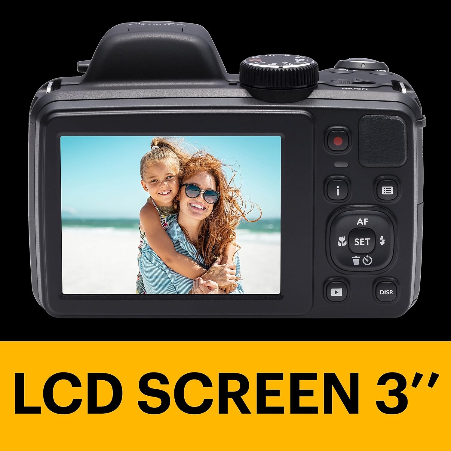 image:imageKODAK PIXPRO Astro Zoom AZ401RD 16MP Point amp Shoot Digital Camera with 40X Optical Zoom and 3 LCD RedBlack