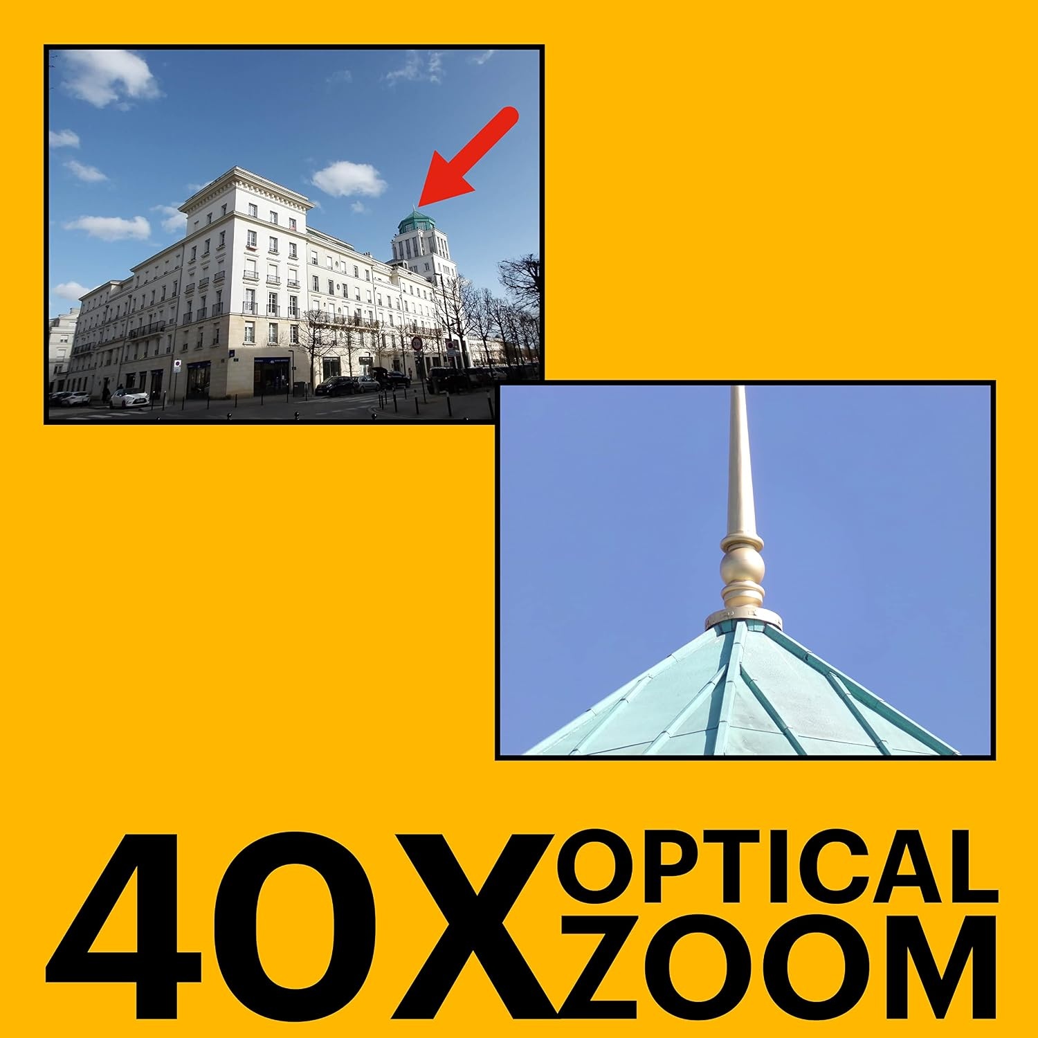 image:imageKODAK PIXPRO Astro Zoom AZ401RD 16MP Point amp Shoot Digital Camera with 40X Optical Zoom and 3 LCD RedBlack